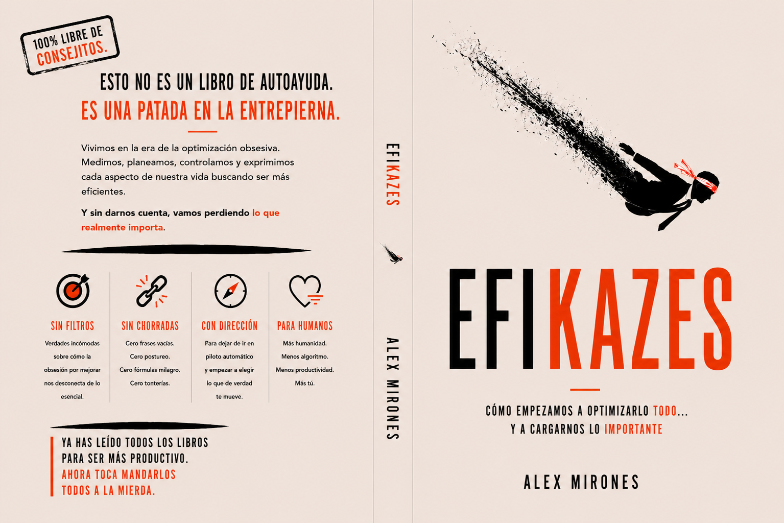 Portada de EFIKAZES, de Alex Mirones